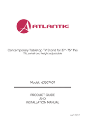 Atlantic 63607407 Product And Installation Manual