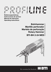 BTI 018704 Operating Instructions Manual