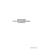 Miele Advanta G 218 Series Manual