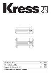 KRESS KA3008 Manual