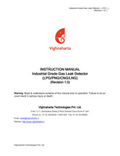 Vighnaharta TS21I-CLR-EX Instruction Manual