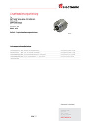 TR-Electronic CMS-58 Assembly Instructions Manual