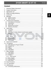 Dyon SMART 40 XT V2 Instructions Manual