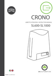 On Automation CRONO SL600 Instruction Manual
