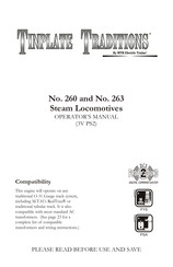 MTHTrains Tinplate Traditions 263 Operator's Manual