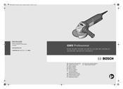 Bosch Professional GWS 11-125 CI Instructions Manual