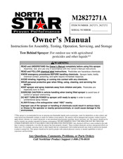 North Star M2827271A Owner's Manual
