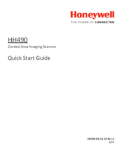 Honeywell HH490 Quick Start Manual