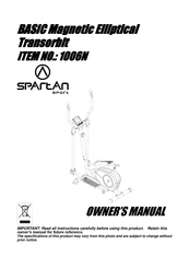 SPARTAN sport 1006N Owner's Manual
