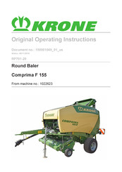 Krone 1022623 Original Operating Instructions