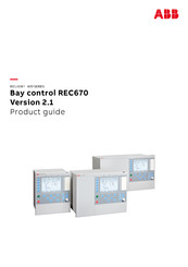 Abb RELION 670 Series Product Manual