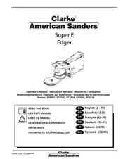 American Sanders Clarke Super E 07074C Operator's Manual