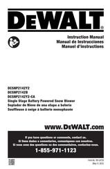 DeWalt DCSNP2142B Instruction Manual