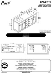 OVE BAILEY 72 Installation Manual