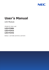 NEC LED-FC009i-165 User Manual