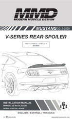 MMD V Series Installation Manual