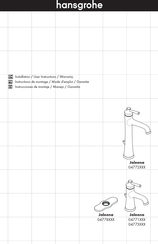 Hans Grohe Joleena 04778 Series Manual