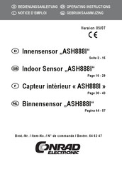 Conrad 64 63 47 Operating Instructions Manual
