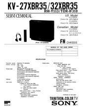 Sony TDR-IF310 Service Manual