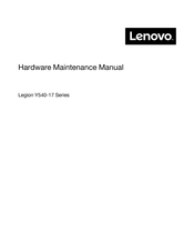 Lenovo Y540-17 Series Hardware Maintenance Manual
