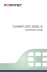 Fortinet FortiWiFi 20C-ADSL-A Quick Start Manual