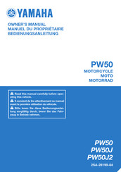 Yamaha PW50J Owner's Manual