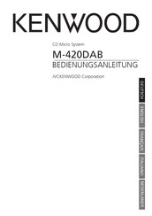 Kenwood M-420DAB Manual