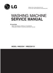 LG WD2016CW Service Manual
