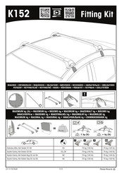 Yakima K152 Installation Instructions Manual