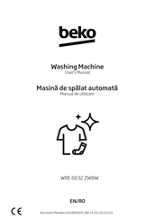 Beko WRE 6632 ZWBW User Manual