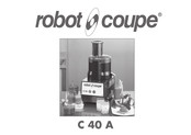 Robot Coupe C 40 A Instructions Manual
