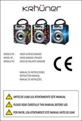 KRHÜNER 43920 Instruction Manual