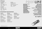 BTI Profiline A-L 10,8V LI Original Instructions Manual
