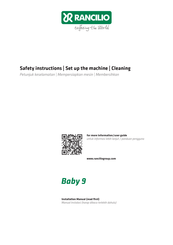 Rancilio Baby 9 LP Installation Manual