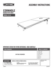 Lifetime 91153 Assembly Instructions Manual
