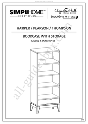 SIMPLIHOME brooklyn+max WyndenHall 3AXCHRP-08 Manual