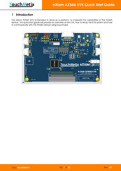 TouchNetix aXiom AX54A EVK Quick Start Manual