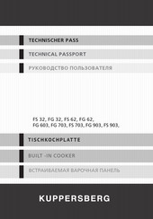Kuppersberg 6458 Technical Passport