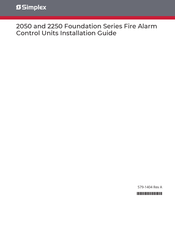 Simplex 2050 Installation Manual