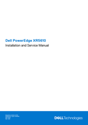 Dell PowerEdge XR5610 Installation And Service Manual