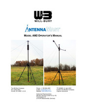 Will Burt AntennaMast AM2 Operator's Manual
