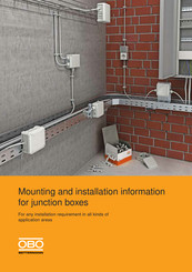 OBO Bettermann X 16 SW Mounting And Installation
