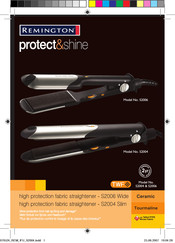 Remington protect&shine S2006 Manual