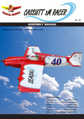 Seagull Models CASSUTT 3M RACER Assembly Manual