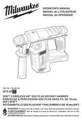 Milwaukee M18 2612-20 Operator's Manual