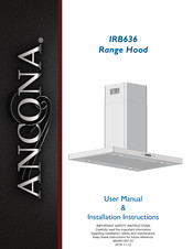 Ancona IRB636 User's Manual & Installation Instructions