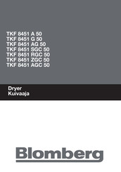 Blomberg TKF 8451 AG 50 Manual