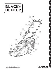 Black & Decker CLM3825 Instructions Manual