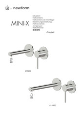 newform MINI-X 61328E Instructions Manual
