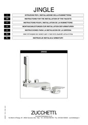ZUCCHETTI Jingle ZIN450 Instruction For The Installation
